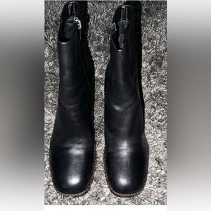 Marc Fisher LTD Yale Chelsa Leather Boots Size 11M